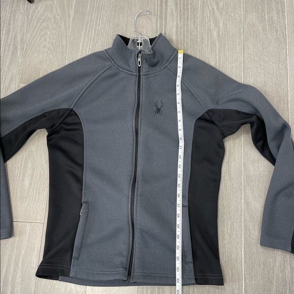 Spyder Men's Constant Full Zip Up Sweater Fleece Jacket Polar Black S Outdoor - Picture 14 of 16